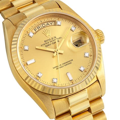 day date rolex goud.